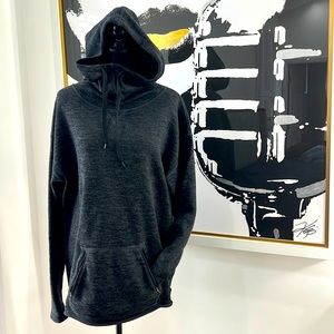 Champion High-Neck Hooded Sweatshirt, Size XL